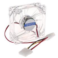Case Fan Efficient RGB Lights Mute 8cm PC Colorful Cooling Fan for Home