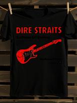Dire Straits Sultans of Swing Logo T-shirt L