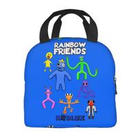 R-Rainbowed Friend Merch Insulated Lunch Bag For Travel Food Container Portable Thermal Cooler Lunch Boxes Option 1