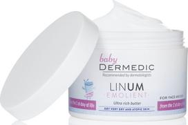 Kūno sviestas vaikams, drėkinti, vaikams Dermedic Linum Emolient, 225 ml