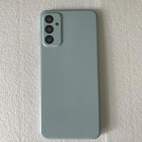 For Samsung Galaxy M13 4G M135 SM-M135F Battery Cover Housing Back Cover Case   Housing With Lens Replacement mėlyna