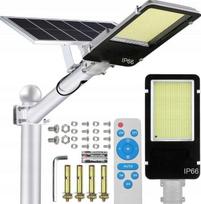 Powerful 1000 W Led Solar Lamp Dusk Sensor Street With Remote Control Garden
