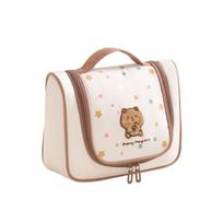 With Hook Cosmetic Organizer Large-capacity Cosmetic Bag Portable Hanging Makeup Bag  Travel Use