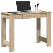 Desk, Sonoma Oak Color, 100X45X75 Cm, Wood-Based Material