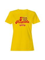 Officially Licensed Super Pretzel Pretzel Love Women's T-shirt 4XL