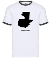 Country Silhouettes Guatemala - Mens Ringer - City America Guatemalans XL