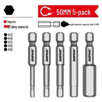Strong Magnetic Electric Hex Screwdriver Bit Set