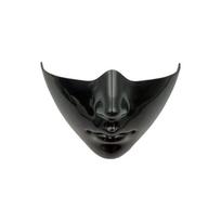 Lightweight Shell Half Face Mask Smooth Edges Masquerade Mask Durable Realistic Face Style 2