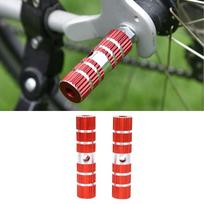 1 Pair 100mm Bike Foot Pegs Aluminum Alloy Rear Bike Pegs Bike Pegs  Bicycle Rear Seat Footrest