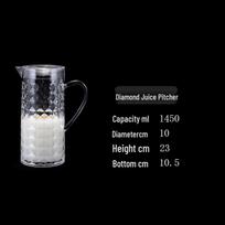 Acrylic Diamond Beverage Pitcher