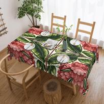 William Morris Company Designs Custom Rectangular Waterproof Oilproof Tablecloth Table Cover for Dining Events Table Cloth 137x183cm