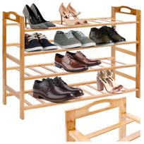 Neria bamboo shoe rack 4 levels