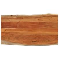 Tabletop, 100X60X2.5 Cm, Acacia Wood, Natural Edge