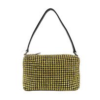 [Pre-Owned] Heirloom Bag With Engraved Contrasting Brand Logo And Rhinestone Decoration - Excellent #10PTHOB ONE SIZE