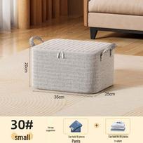 Gray Arrow Foldable Non-woven Storage Bag for Bedding & Clothes