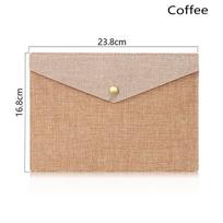Supply Simple Portable Organizer Document Bag Canvas Felt File Briefcase File Folder Paper Holder S