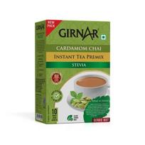 Girnar Instant Cardamom Chai Premix With Stevia - 10 Sachets, 100 Grams