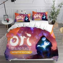 Ori and the Blind Forest Bedding Sets Comforter Quilt Bed Cover Duvet Cover Pillow Case 2-3 Pieces Sets Kids Adult Size EU Single 135x200cm
