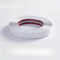 1 vnt. lankstus PVC kampo apsauga sienoms, plastikiniai sienų lipdukai 8 mm 2cm*1m juoda