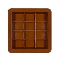 Silikoninė šokolado forma 8/12/24 ertmių kvadratinės kepimo formos vafliams Lengvai išimama Valoma Virtuvės būtinybė 12Grid
