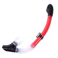 Full dry breathing tube, silicone snorkeling tube S28