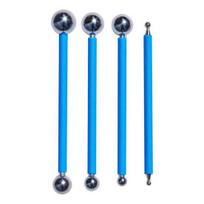 4Pcs Convenient Tile Pressed Ball Double Head Improve Efficiency Helpful Solid Tile Grout Repairing Stick for Home 4pcs