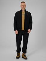 4F Vyriškos casual cargo kelnės - juodos XS