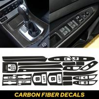 For Infiniti G25/G37 Interior Center Console carbon Molding Fiber Sticker EOA