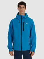 4F Vyriška softshell vėjui atspari striukė 8000 membrana - mėlyna XL