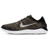 Nike Free Rn 2018 Flyknit Black Club Gold 942838-005 44.5