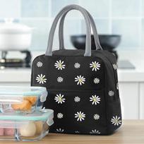 Student Lunch Bags Japanese Daisy Protable Bento Bag Suitable For Office Workers Nsulated Bag Cold Insulation Lunch Bag Picnic Handbags Decor