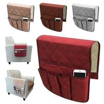 Armrest Organizer Tv Remote Holder 5 Pocket Caddy For Couch Sofa Recliner Chair