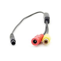 Atbulinės kameros adapteris 4PIN->RCA+AC LA4PRCA01