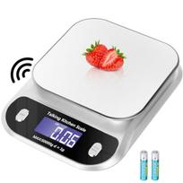 Talking Food Scale 5kg/11lb Talking Digital Kitchen Scales Weight Ounces and Grams for Cooking Talking Sales for Food Clear Pur United States gray