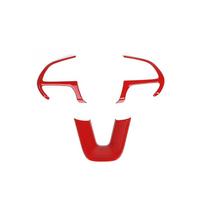 Car Steering Wheel Decoration Cover for Dodge Challenger/Charger 2015+ for Durango 2014+ for Jeep Grand Cherokee SRT8 2014-2018