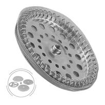 4pcs French-Press Filters Mesh Filter Spiral Plate Cross Plate Replacement 350/600/1000ml For Coffee Machine 350ML