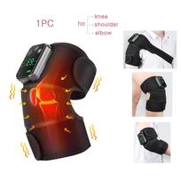 2026 New Multifunctional Shoulder Support Belt 3 in 1 Knee Elbow Shoulder Heating Vibration Massage Wrap Pad 3 Level Warm Brace Support