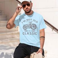 2026 New Model Summer Unisexs 100 Pure Cotton Casual Loose Model Car Pattern Printed Sports Comfortable Round Neck Short Sleeved S
