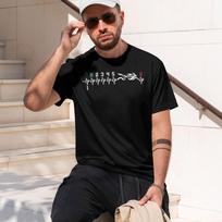 2026 New Model 1n23456 Motorcycle Gear Biker Hebeat Print Unisex Tshirts Summer Unisexs T Shirt Clothing D Unisex Tshirt Graphic T Shir S