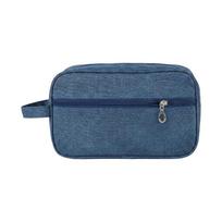 Oxford Cloth Men's Toiletry Bag Waterproof Large Capacity Travel Toiletry Organizer Space Saving with Handle