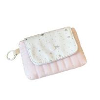 Star Pattern Makeup Storage Bag Zipper Closure Dot Star Storage Bag  Makeup Accessory