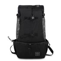 Best Selling Breathable Dog Carrier Bag for Large Dog Golden Retriever Bulldog Backpack Adjustable Dog Travel Bags Pets Products (Black,Xl)