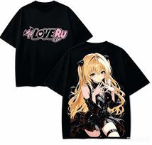 2026 Hot Sale To LOVE-Ru Anime Lover T-shirt Harajuku Cotton New Model High Street Retro Fashion Oversized Unisex Hot Product Comfortable Soft 4XL