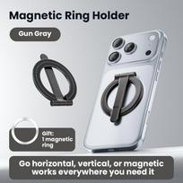 2026 New-Arrival Multifunctional Magnetic Durable Bracket Lightweight Magnetic Ultra-Thin Finger Ring Phone Selfie Stick Stand Magnetic