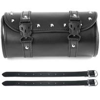 Samcos Motorcycle Mini Tool Bag with PU Easy Tool and Accessory Universal Motorcycle Tool Waterproof Studs, Leather, Installation, Organizer, Bag,