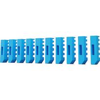 Lindy DisplayPort lock (without key) (10 pieces, code blue) 40325