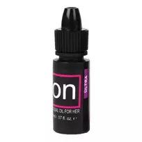 Sensuva ON Ultra, 5 ml stimuliuojantis aliejus klitoriui