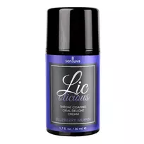 Sensuva Licolicious Blueberry Muffin, 50 ml kremas oraliniam seksui
