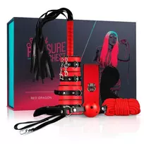 Loveboxxx Secret Pleasure Chest Red Dragon erotinis rinkinys poroms