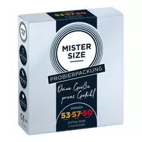 Mister Size Medium, 3 vnt. prezervatyvų rinkinys